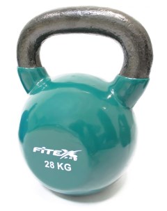 Гиря в виниловой оболочке 28 кг Fitex