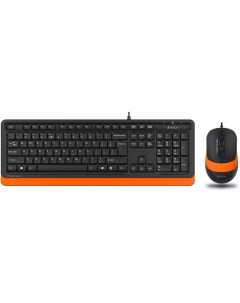 Клавиатура мышь Fstyler F1010 Black Orange A4tech