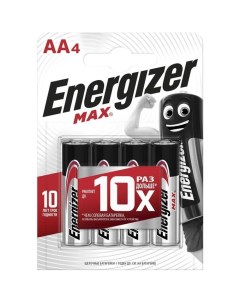 Батарейки MAX E91 AA 4шт Energizer