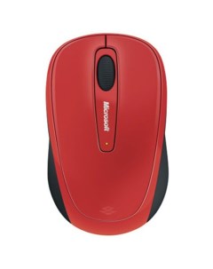 Мышь беспроводная Wireless Mobile Mouse 3500 беспроводная Red GMF 00293 Microsoft