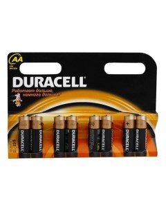 Батарейки LR6 8BL Basic AA 8шт Duracell