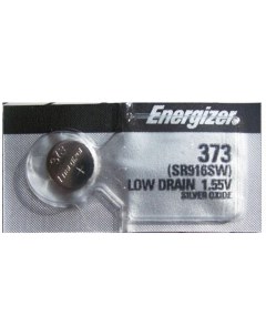 Батарейки Silver Oxide 373 1шт 1 55V Energizer