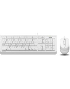 Клавиатура мышь Fstyler F1010 White Grey A4tech