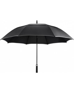 Зонт Double layer Windproof Golf Automatic Umbrella автомат двухслойный ветрозащитный черный Ninetygo