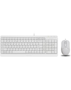 Клавиатура мышь F1512 White A4tech