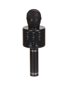 Микрофон УТ000023051 Black для караоке со встроенным динамиком Red line
