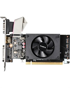 Видеокарта GeForce GT 710 2024Mb GV N710D3 2GL D Sub DVI HDMI Gigabyte