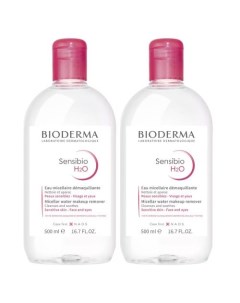 Sensibio Набор мицеллярная вода H2O 2х500 мл Bioderma