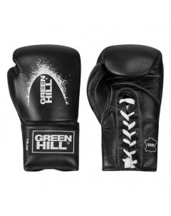 Боксерские перчатки supreme кожа 8 oz Green hill