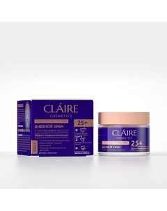 Крем для лица Collagen Active Pro дневной увлажнение питание 25 для всех типов кожи 50 мл Claire cosmetics
