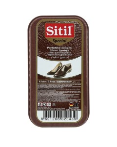 Губка для полировки обуви из гладкой кожи Sitil