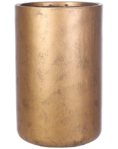 Напольное кашпо Крисмас Высокое цилиндр золотистое V XMAS GLD 32 Idealist lite