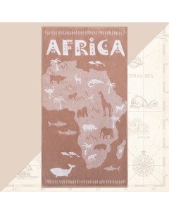 Детское полотенце Africa 70х130 см Этель