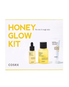 Набор из 3 средств с прополисом Full Fit Honey Glow Kit Cosrx