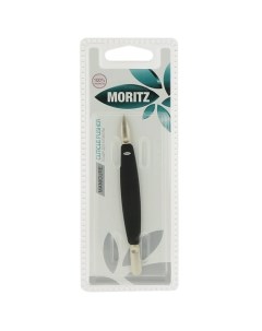 Пушер для кутикулы двусторонний с ручкой Moritz