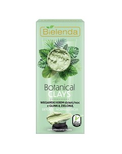 Крем для лица с зеленой глиной BOTANICAL CLAYS Bielenda