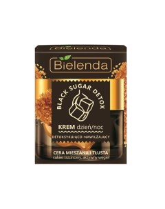 Крем для лица детоксифицирующий BLACK SUGAR DETOX Bielenda