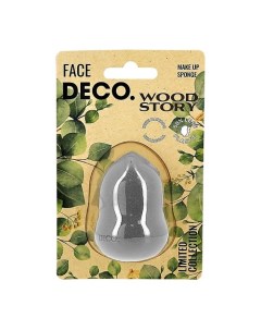 Спонж для макияжа с бамбуковым углем Deco