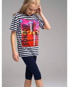 Комплект для девочки футболка леггинсы Playtoday tween