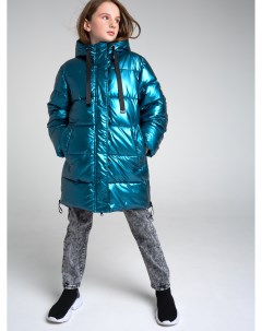 Куртка зимняя удлиненная для девочки School by playtoday