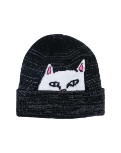 Шапка Peeking Nermal Beanie 3M Re?ective Black 2023 Ripndip