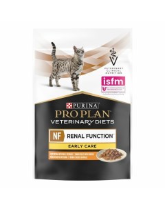 Veterinary Diets NF Renal Function Early Care полнорационный влажный корм для кошек для поддержания  Pro plan