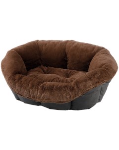Spare Sofa запасная подушка для лежака для кошек и мелких собак коричневая размер 2 52х39х21 см Ferplast