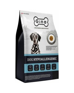 Dog Hypoallergenic гипоаллергенный сухой корм для взрослых собак с индейкой уткой и тунцом 3 кг Gina
