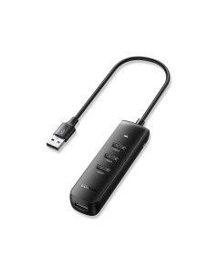 Хаб CM416 USB 3 0 4 Port Hub Black 10915 Ugreen