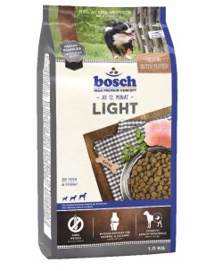 Light корм для собак склонных к полноте и с избыточным весом 1 кг Bosch