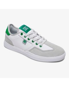 Мужские Кеды кроссовки Dc Vestrey White Grey Green Dc shoes
