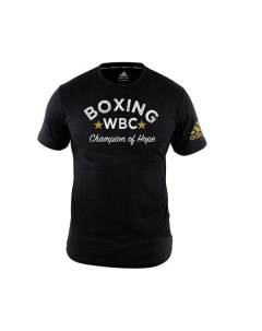 Футболка Boxing Tee WBC Champion Of Hope черная Adidas