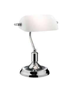 Настольная лампа Lawyer TL1 Cromo 045047 Ideal lux