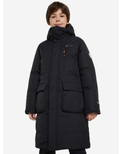 Пальто утепленное для мальчиков Черный Outventure