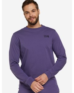 Лонгслив мужской Back Logo Long Sleeve Фиолетовый Mountain hardwear