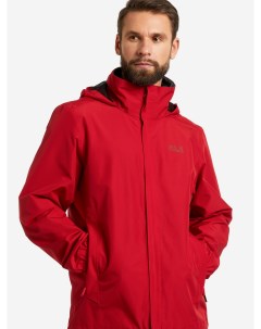 Куртка мембранная мужская Stormy Point Красный Jack wolfskin