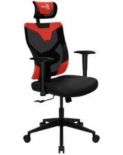 Кресло для геймеров GUARDIAN Champion чёрный красный Aerocool