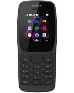 Мобильный телефон 110DS черный 1 77 Bluetooth Nokia