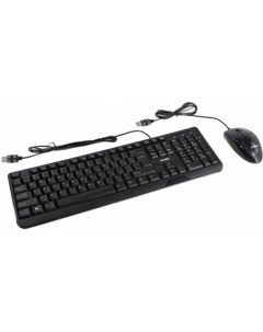 Набор клавиатура мышь KB S330C черный 104 12Fn 3кл 1200DPI Sven