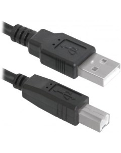Кабель USB 2 0 AM BM 1 8м USB04 06p bag 83763 Defender