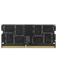 Оперативная память для ноутбука 16Gb 1x16Gb PC4 21300 2666MHz DDR4 SO DIMM CL19 QUM4S 16G2666P19 Qumo