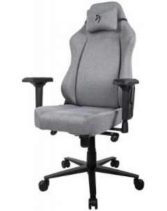 Компьютерное кресло для геймеров Primo Woven Fabric Grey Black logo PRIMO WF GYBK Arozzi