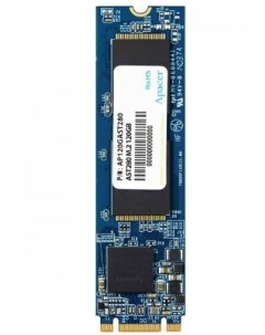 Твердотельный накопитель SSD M 2 240 Gb AST280 Read 520Mb s Write 495Mb s TLC Apacer