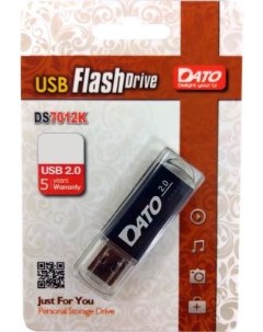 Флешка 64Gb DS7012K 64G USB 2 0 черный Dato