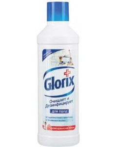 Средство для мытья пола 1 л Глорикс Свежесть Атлантики дезинфицирующее Glorix