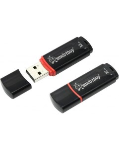 Внешний накопитель 32Gb USB Drive USB2 0 Smartbuy Crown Black SB32GBCRW K Nobrand