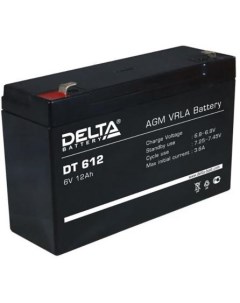 912169 Аккумуляторная батарея DT 612 6В 12Ач Дельта