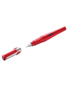 Ручка перьевая o PL802994 красный A перо сталь нержавеющая для правшей карт уп Pelikan
