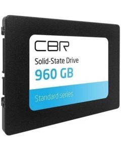 Твердотельный накопитель SSD 2 5 960 Gb Standard Read 545Mb s Write 495Mb s 3D NAND TLC SSD 960GB 2  Cbr