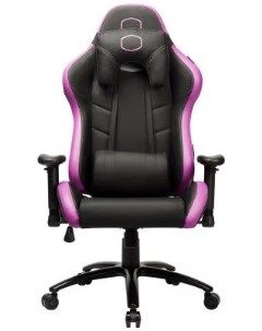 Кресло для геймеров Caliber R2 чёрный фиолетовый Cooler master
